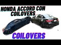 Honda Accord instalacion de coilovers