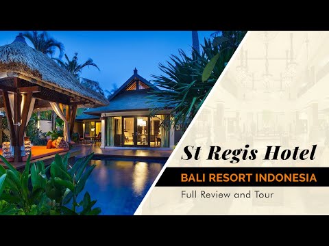 Pure Luxury Hotel in Bali - Full Tour of the St Regis Bali Resort