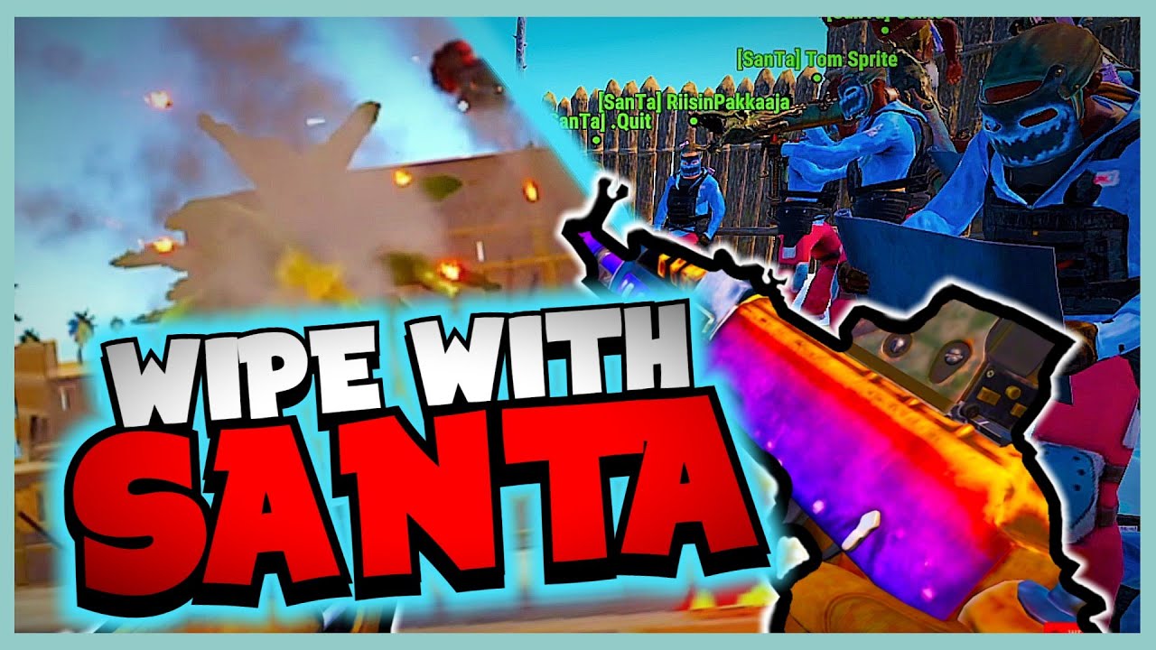 💸🔥HOW SANTA RAIDS TO DOMINATE THE WHOLE SERVER🔥💸| Amity 10x | Rust ...