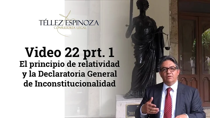Video 22 prt. 1 El principio de relatividad y la D...