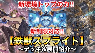 遊戯王【新規入り構築‼️】鉄獣スプライトデッキ 40枚 遊戯王【新規入り構築‼️】鉄獣スプライトデッキ 40枚 遊戯王
