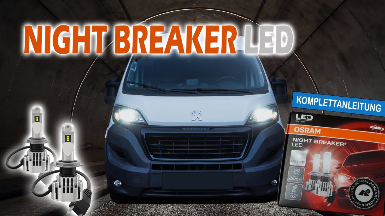 OSRAM Night Breaker H7 LED Nachrüstlampen + CanBus Adapter für Seat  Alhambra 2