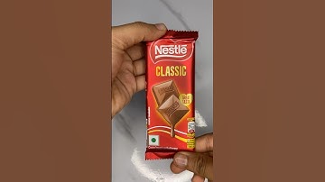 Nestle Classic Chocolate 🍫😍#asmr #shorts