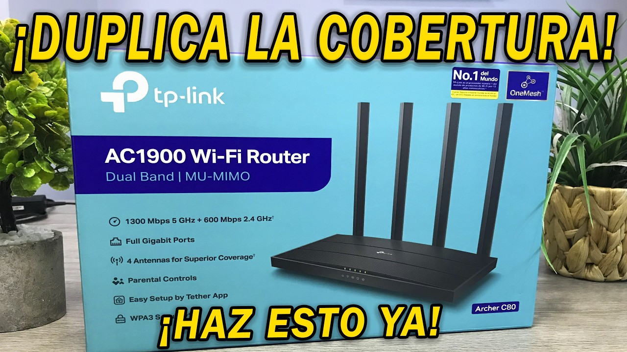¿Tu Internet no llega a toda la casa? Configura el Archer C80 (EasyMesh ...