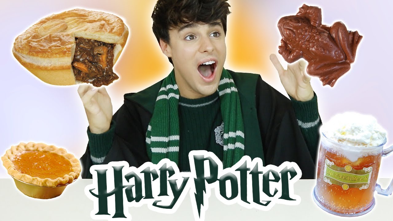 i only ate HARRY POTTER FOODS for 24 hours!!! lmao | Raphael Gomes