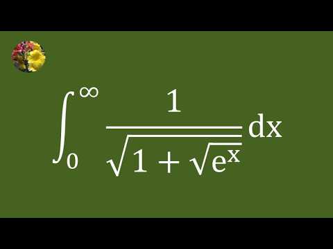 Method 2: Evaluating an Improper Integral via Elementary Methods - YouTube