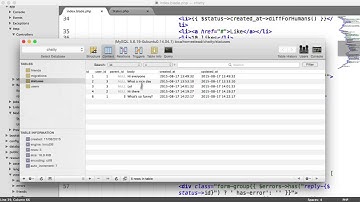 Social Network with PHP: Showing status replies (28/37)