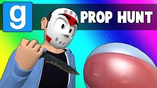 Gmod Prop Hunt Funny Moments - Crashing a Pool Party! (Garry's Mod)