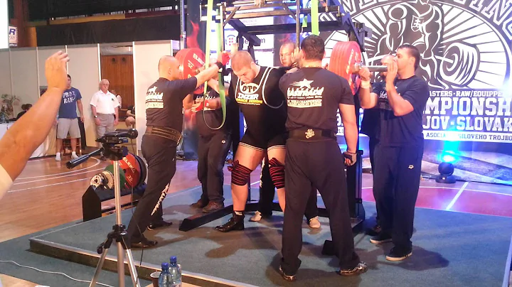 Jack Pollard smashes the straps with 280kg/GPC Wor...