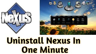 How To Uninstall Nexus Dock Windows 10 Theme || Remove Nexus Permanently screenshot 3
