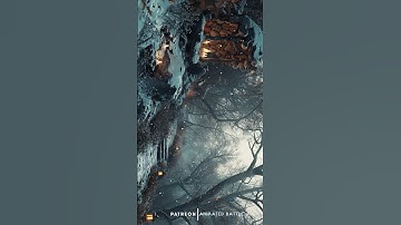 D&D | Frostfall Woods Backdrop | Animated Battle Maps