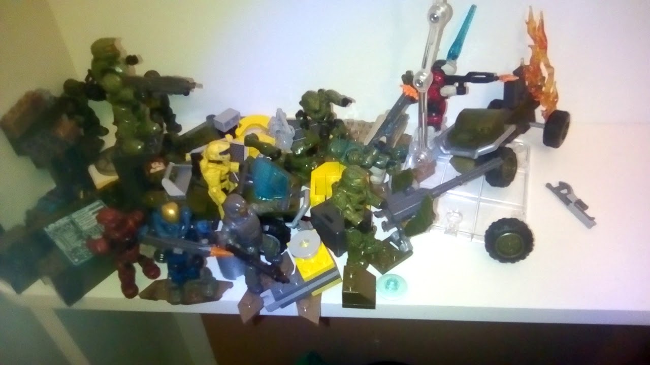 Halo mega bloks diorama work on progress