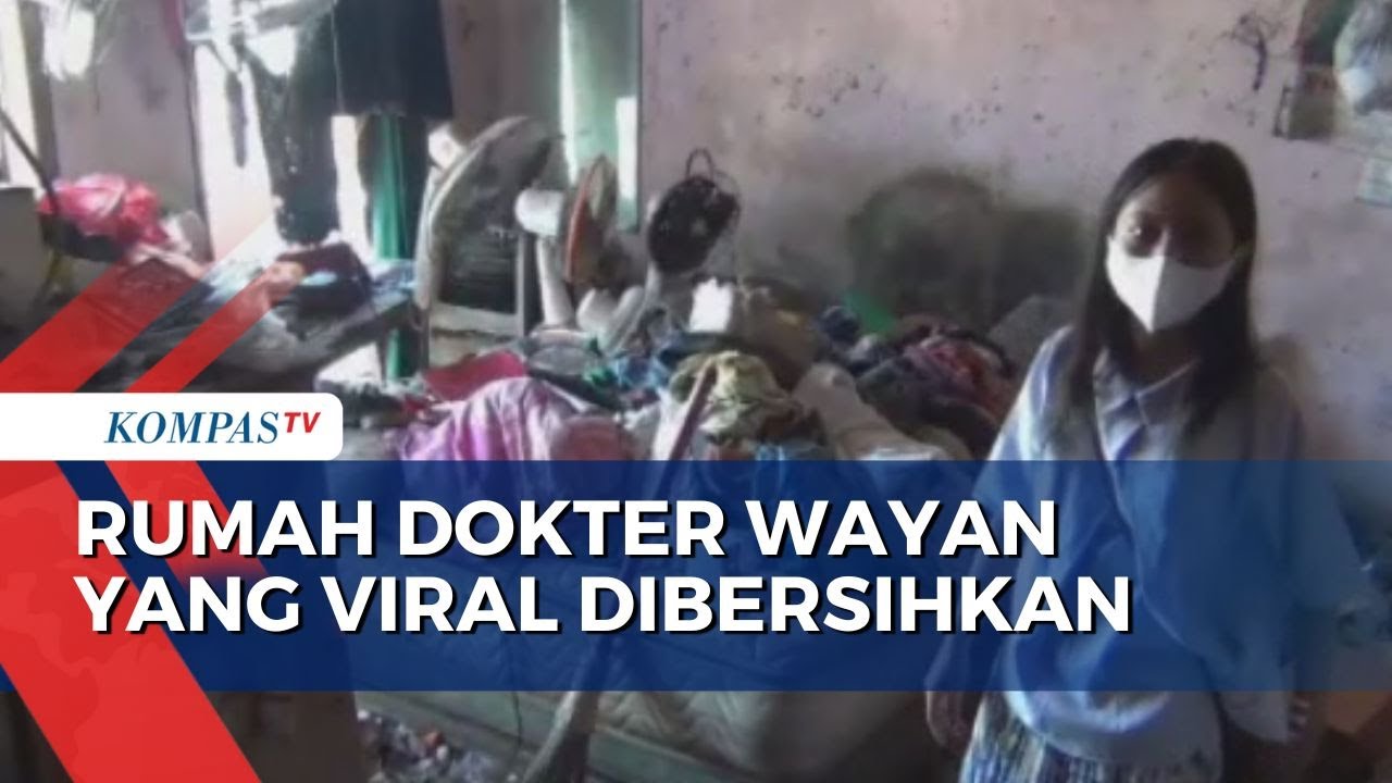 Rumah Dokter Wayan yang Viral Dipenuhi Sampah Dibersihkan Pemkab Karawang