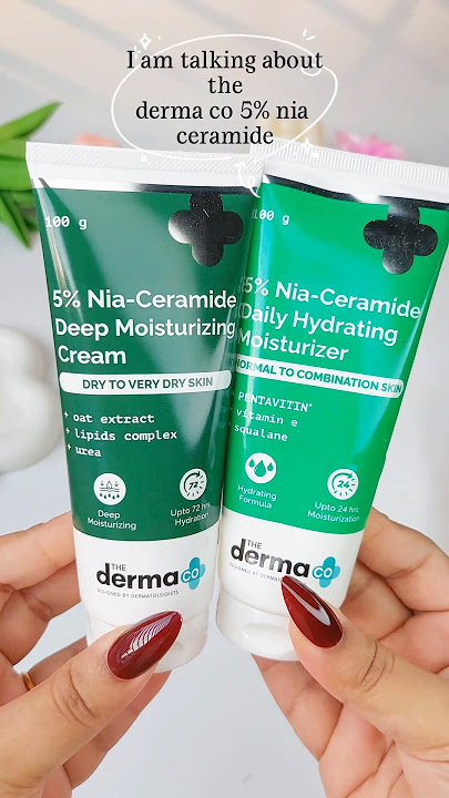 Derma co 5% Niacinamide Face Moisturizer #moisturizer #facecare #shortvideos