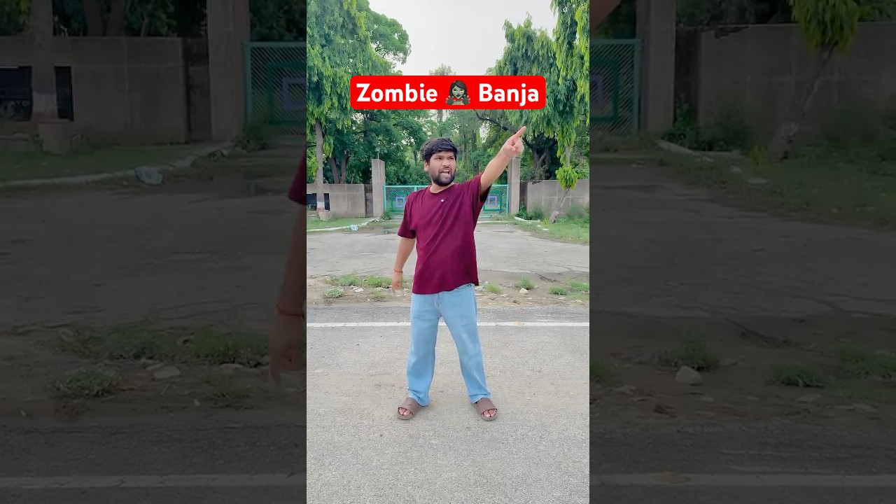 Zombie ban ja #comedy #funny #shortsfeed