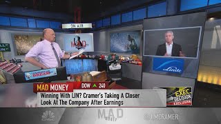 Linde CEO on the company's project backlog and how it will help grow earnings