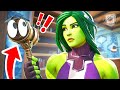 HIDE FROM SHE-HULK... or ELSE! (Fortnite Prop Hunt)