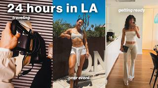 TRAVEL DIARIES ✈️ | 24 hours in LA with Oner: plane rides, pilates, and plenty of yap