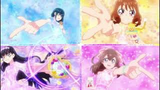 PreCure, Delicious Standby! Party Go! - Delicious Party♡Pretty Cure Transformation Theme Extended