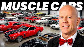 Celebrity Ein exklusiver Blick in Bruce Willis’ Muscle-Car-Sammlung Net Worth