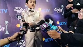 MENANG KATEGORI AKTOR ANAK PALING NGETOP, JAWABAN DARREN RONALDY GEMESIN BANGET