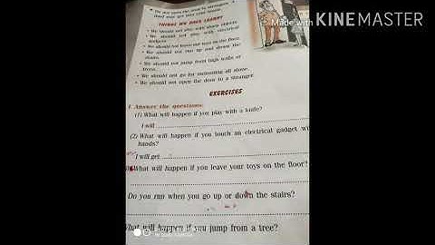 Full chapter, safety habits at home, class 2,EVS