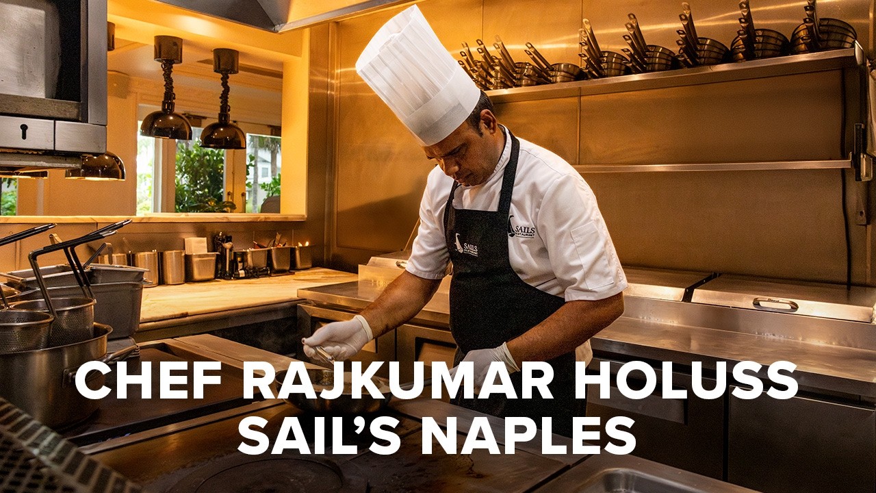 Daily Catch Dining at Sails Naples with Chef Raj Holuss - YouTube