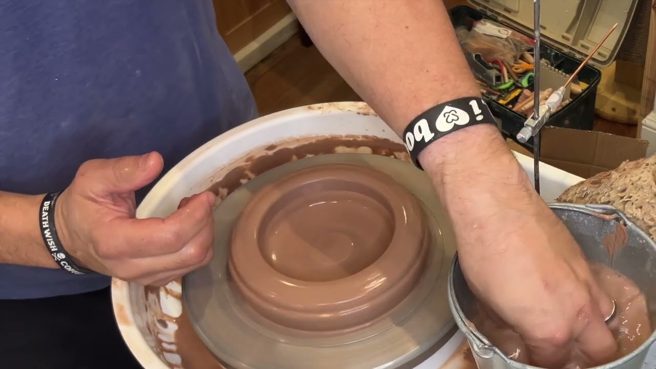 Wheel Throwing Centering Your Clay In Two Steps