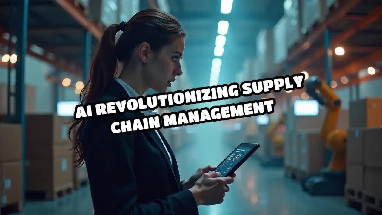 AI Revolutionizing Supply Chain Management - YouTube