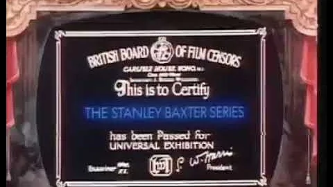 Stanley Baxter full episode