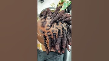 Pipe Cleaner Curls ✨ #locs #locstylesformen #hairlocsforwomen #locstylesforwomen