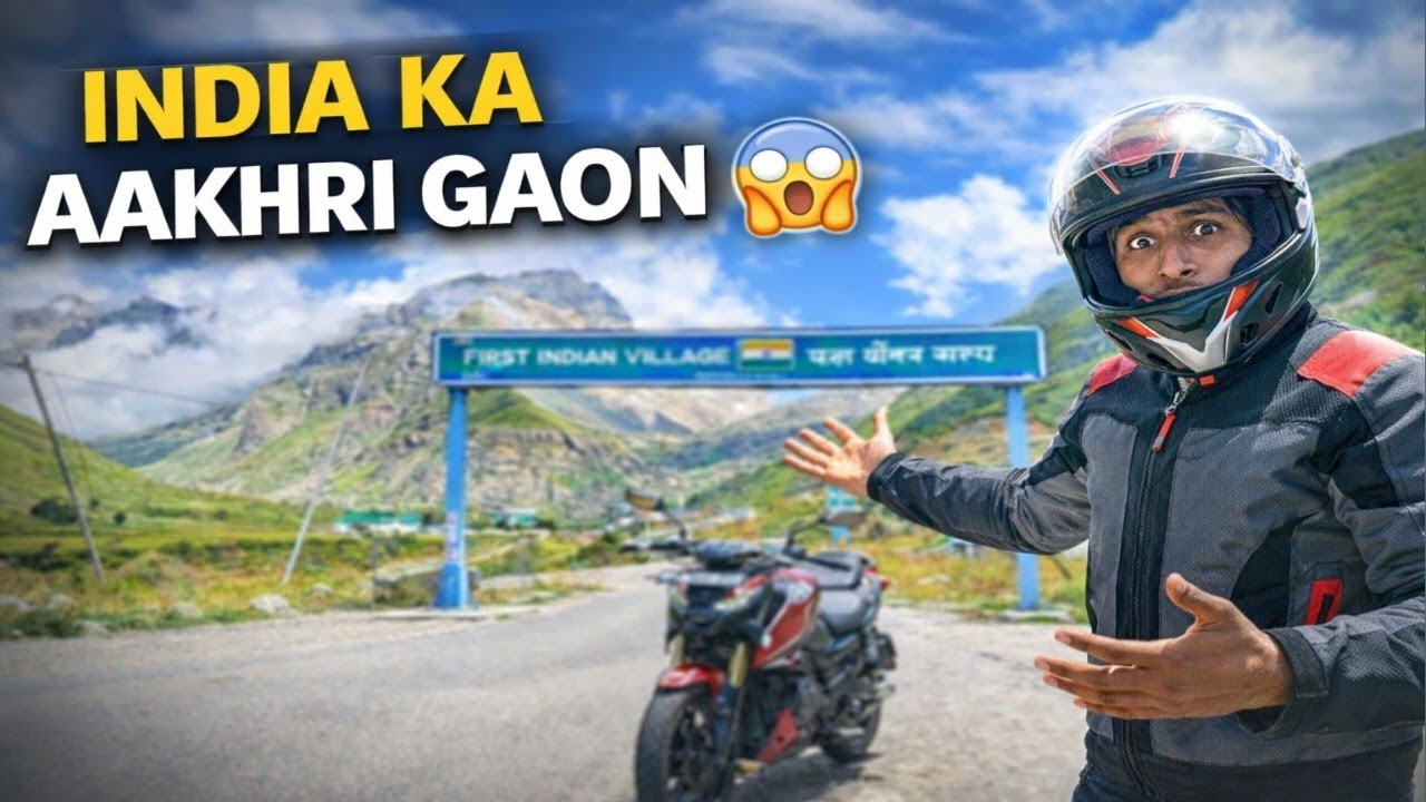 India’s Last Village 😱 | Mana Village 🇮🇳 | Badrinath ke Aage Kya Hai?