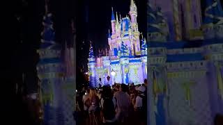 New 2022 Cinderella Castle Projection Transformations At Magic Kingdom