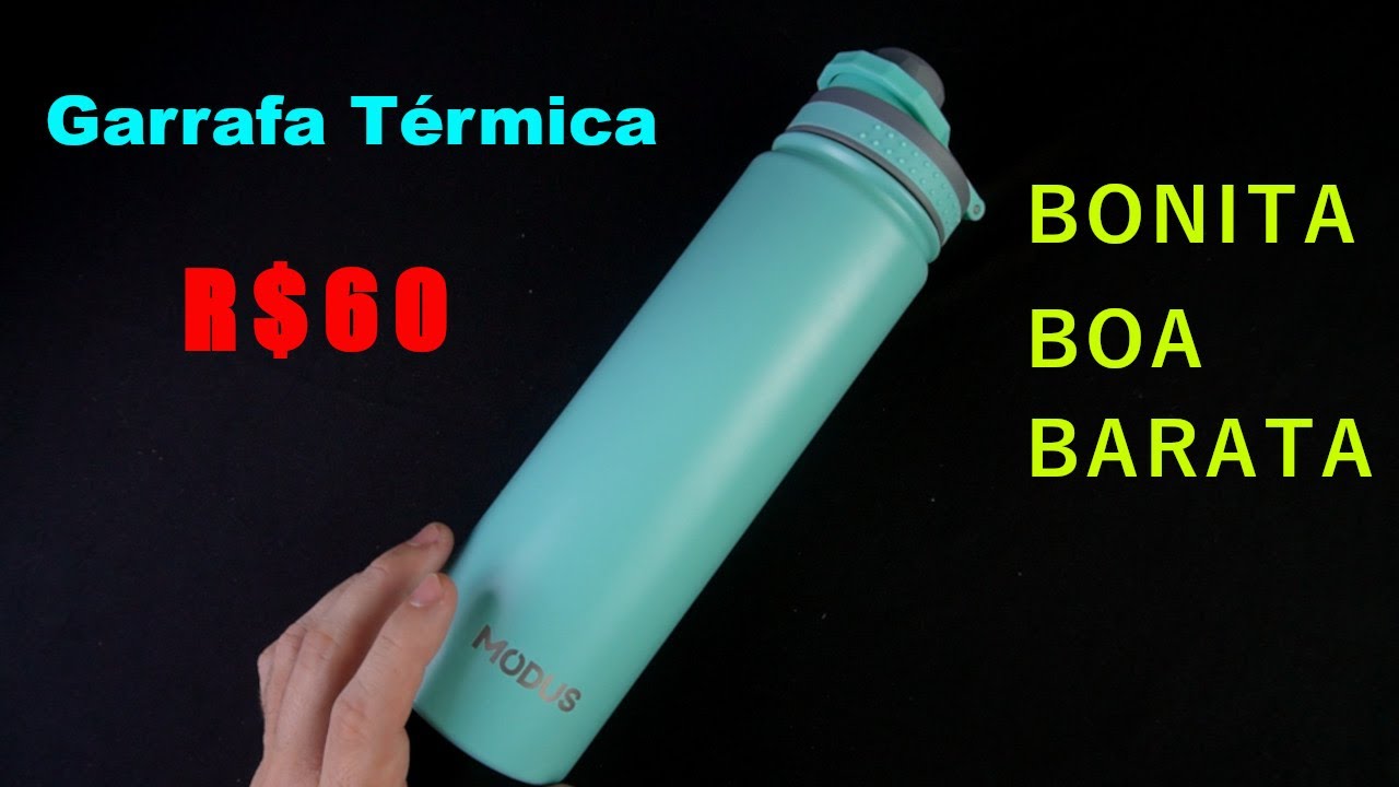 Garrafa Térmica Boa, Bonita e Barata - Modus 750ml - YouTube