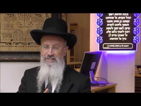 הרב אברהם יוסף מי אמר למשה פרשת משפטים תשע"ט