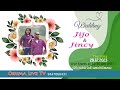 Wedding  jijo  jincy   28122023  oruma live tv 