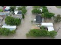 7-26-2020 Mercedes, Tx Drone shots of entire neighborhoods flooded from Hanna