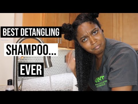 The BEST Detangling Shampoo for Natural Hair YouTube
