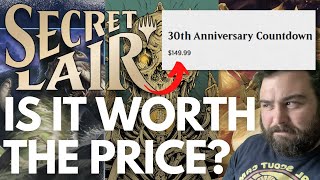 Secret Lair 30th Anniversary Countdown Kit SPOILER & OPENING | Is It Worth it? Magic The Gathering