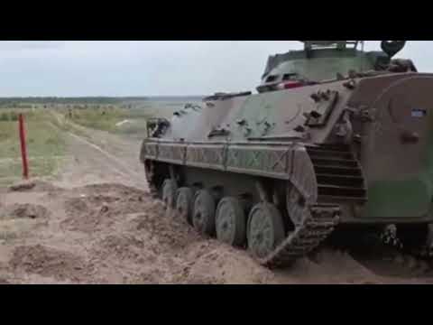 Військові України показали тренування з БМП М-80А