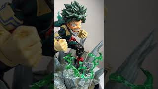 【名シーン】緑谷出久フィギュアのジオラマを１００均にある物だけで作ってみた！