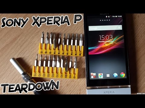 Sony Xperia P LT22 Teardown Disassembly and Assembly, LCD Exchange, Repair  [Tutorial] - YouTube
