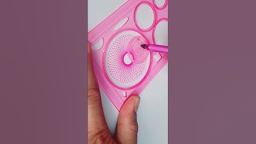 creation of forms pattern spirograph 09  #shorts #satisfying #art #diy#relaxing #craft #toys