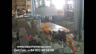 MÁY KHOAN KE CHỮ NHẬT SS 340T1A YOW CHENG MÁY CHẾ BIẾN GỖ THƯỢNG NGUYÊN Máy khoan ke góc 2 chiều