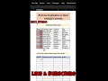Duplicate Data  Clean It in Seconds    Excel UNIQUE Function #excel #exceltips #excelinterview