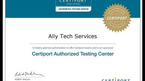 Certiport Registration Process For Microsoft Exam