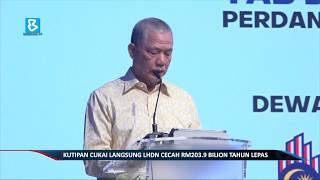 Kutipan cukai langsung LHDN cecah RM203.9 bilion tahun lepas