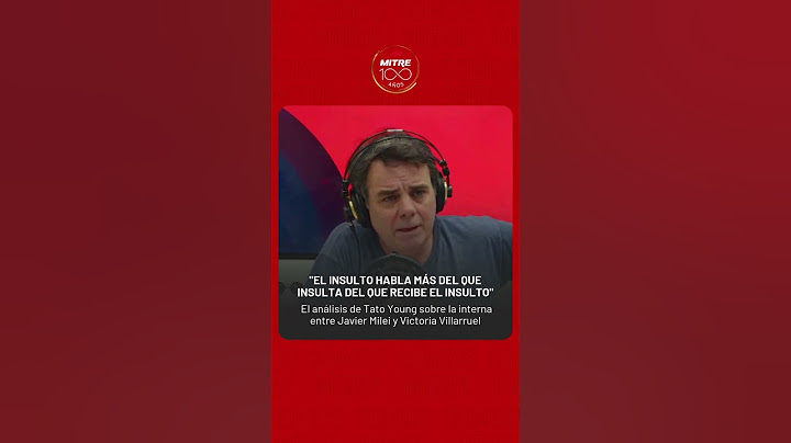 El análisis de Tato Young sobre la interna entre Javier Milei y Victoria Villarruel