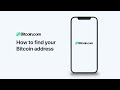 Bitcoin.com Wallet: How to find your Bitcoin address