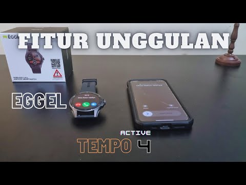 REVIEW EGGEL TEMPO 4 ACTIVE | SMARTWATCH MURAH BERGARANSI BANYAK FITUR MENARIK